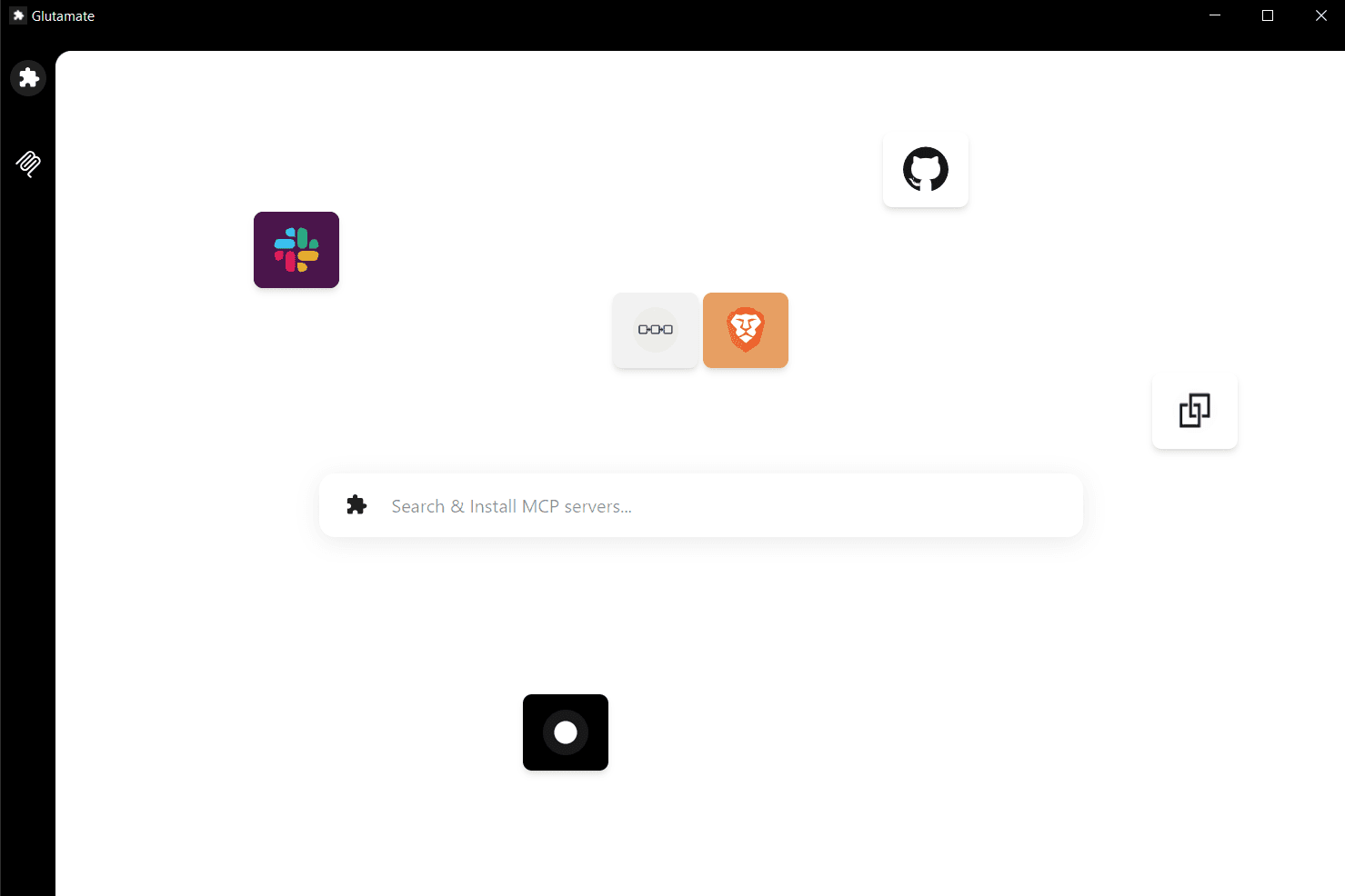 Glutamate App Interface